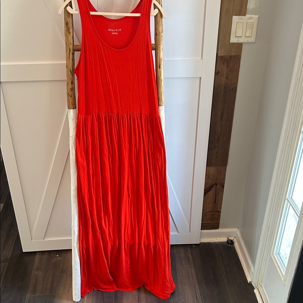 Ava & Viv Bold Red Apparel